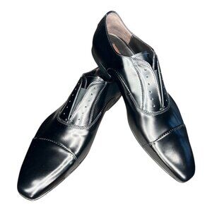 Authentic $690 Cesare Paciotti Loafers Oxfords Italian Designer Shoes New In Box
